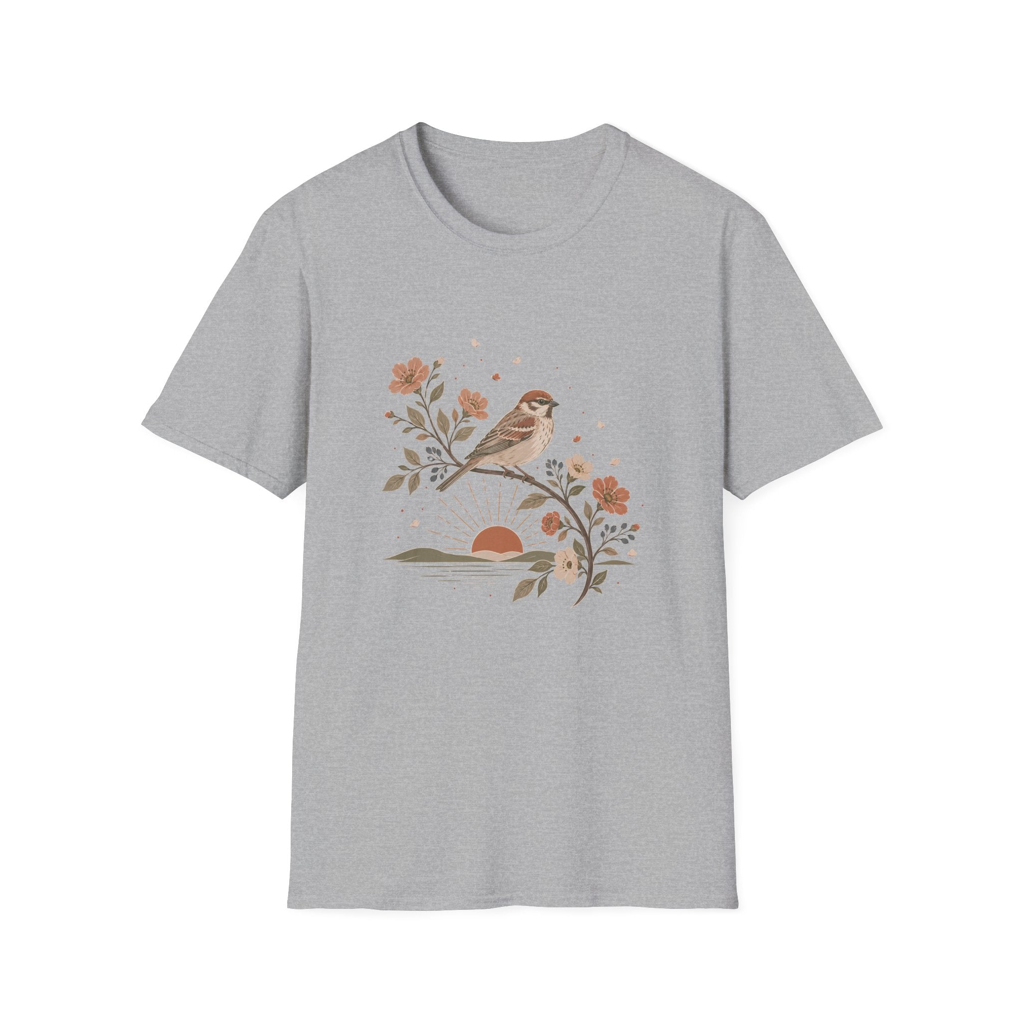 Sparrow on a Branch T-Shirt