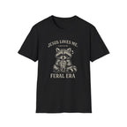 Jesus Loves Me Raccoon T-Shirt