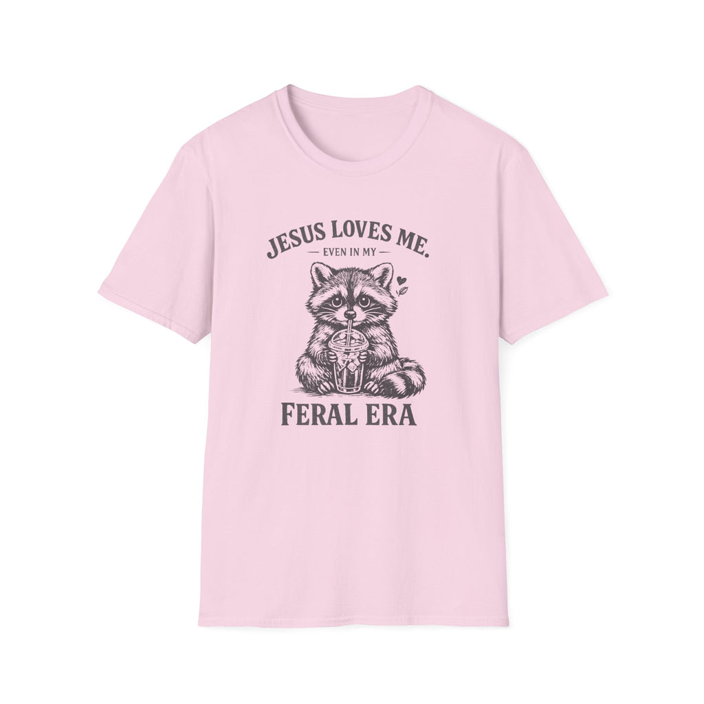 Jesus Loves Me Raccoon T-Shirt
