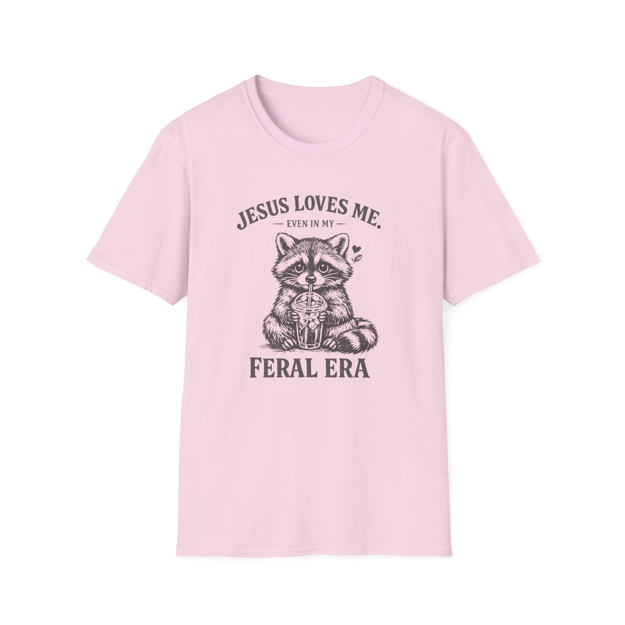 Jesus Loves Me Raccoon T-Shirt