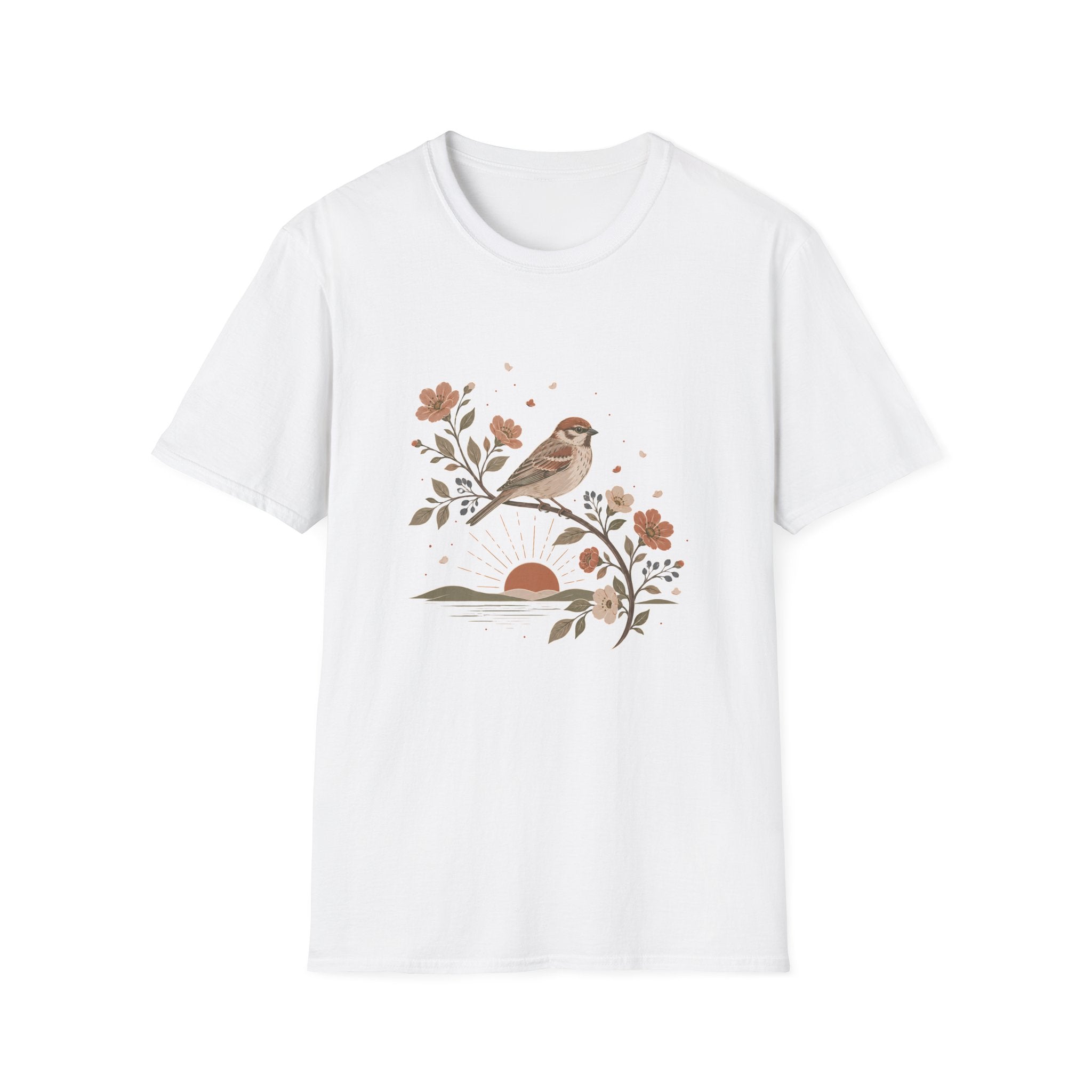 Sparrow on a Branch T-Shirt