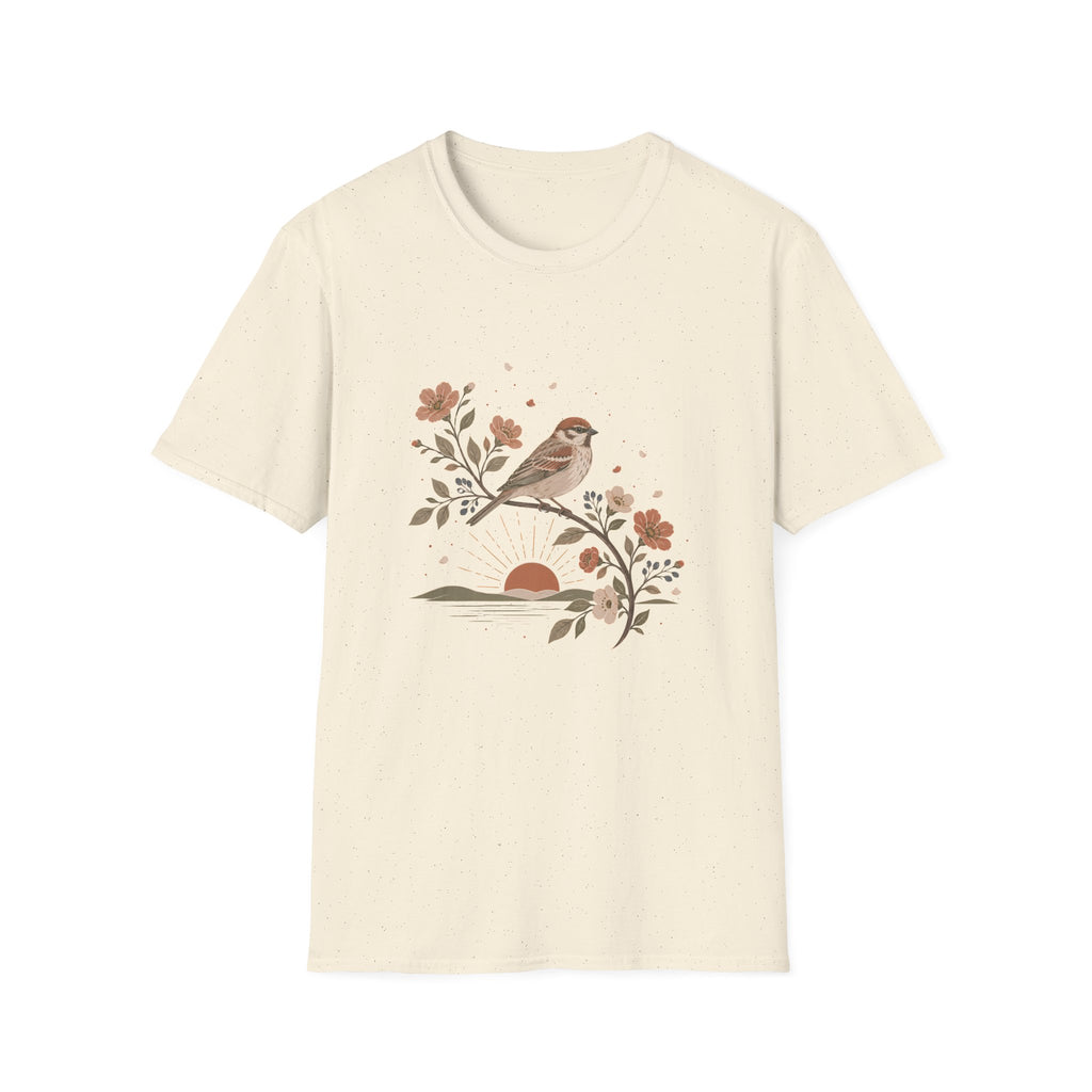 Sparrow on a Branch T-Shirt