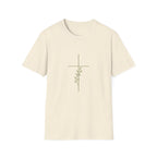 Floral Thin Cross T-Shirt