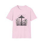 Christian Cross & Wildflowers T-Shirt