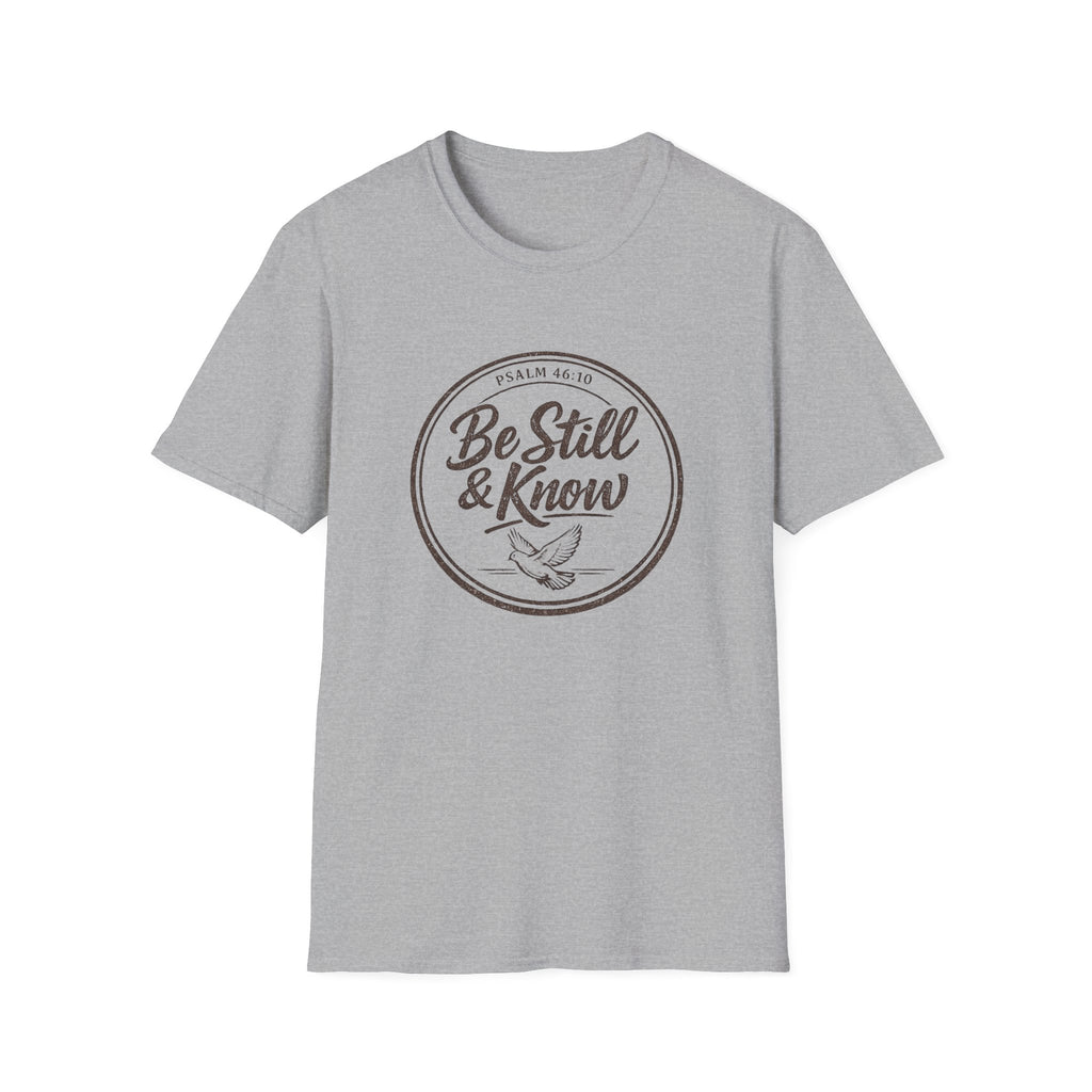 Be Still Badge T-Shirt