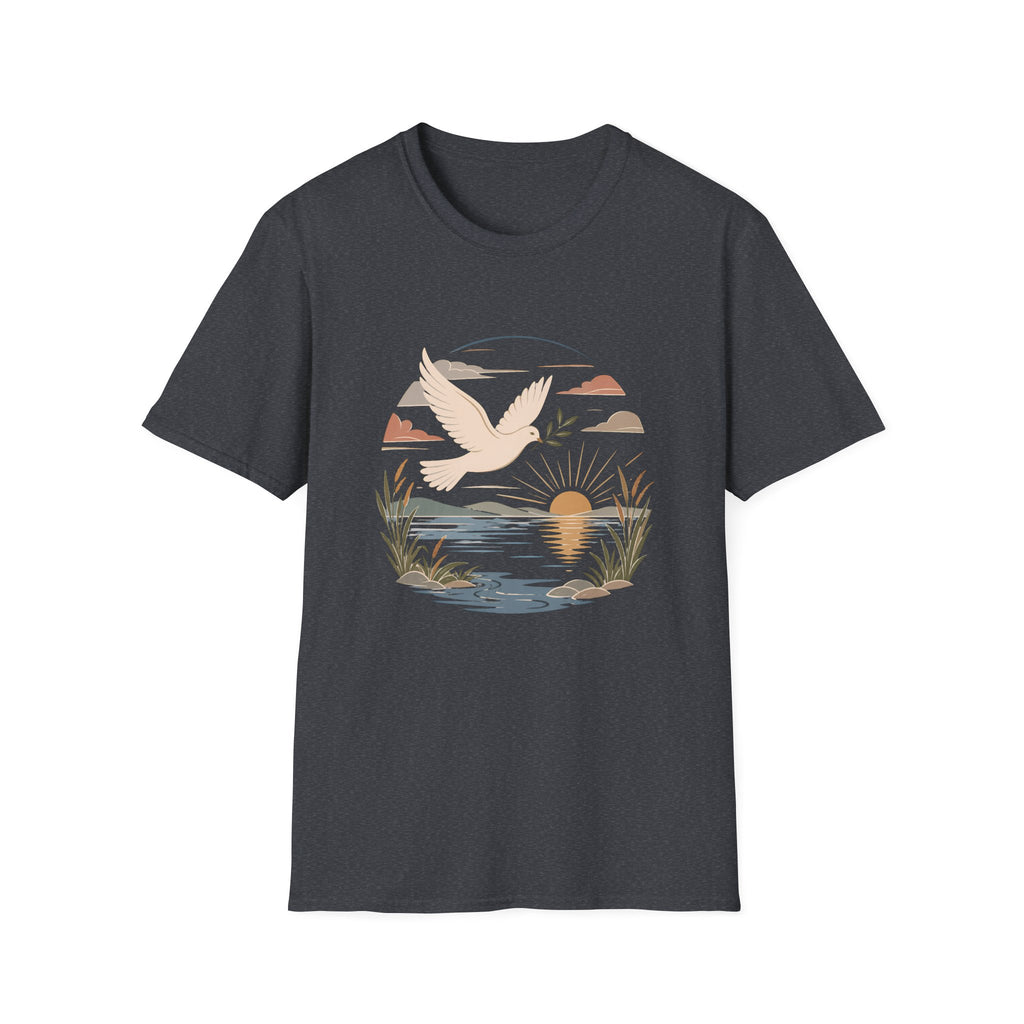 Dove Over Water T-Shirt