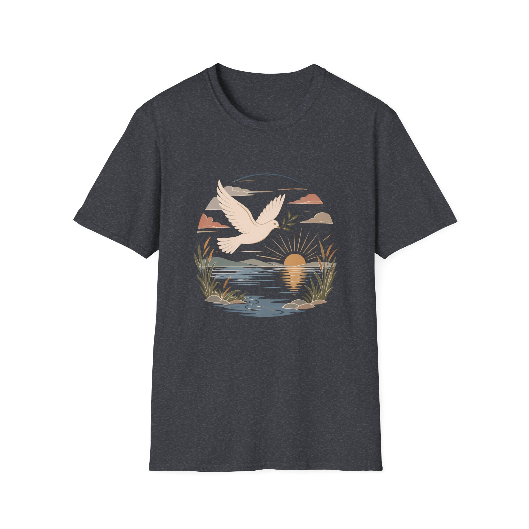 Dove Over Water T-Shirt