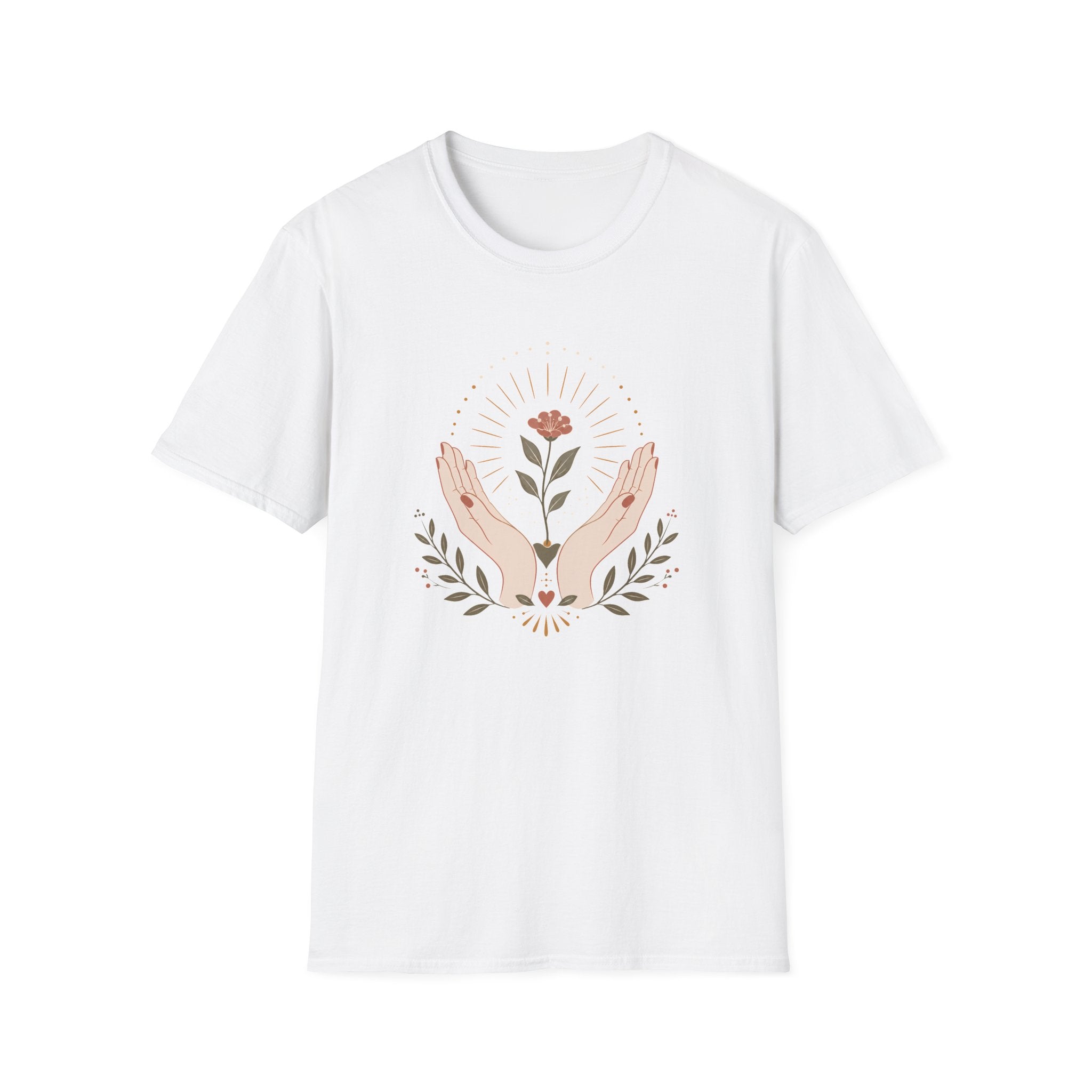 Open Hands Florals T-Shirt