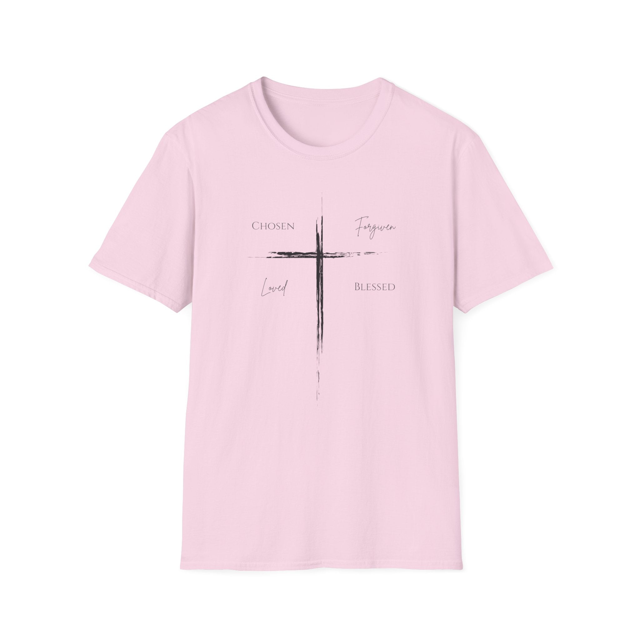 Christian Cross Graphic T-Shirt
