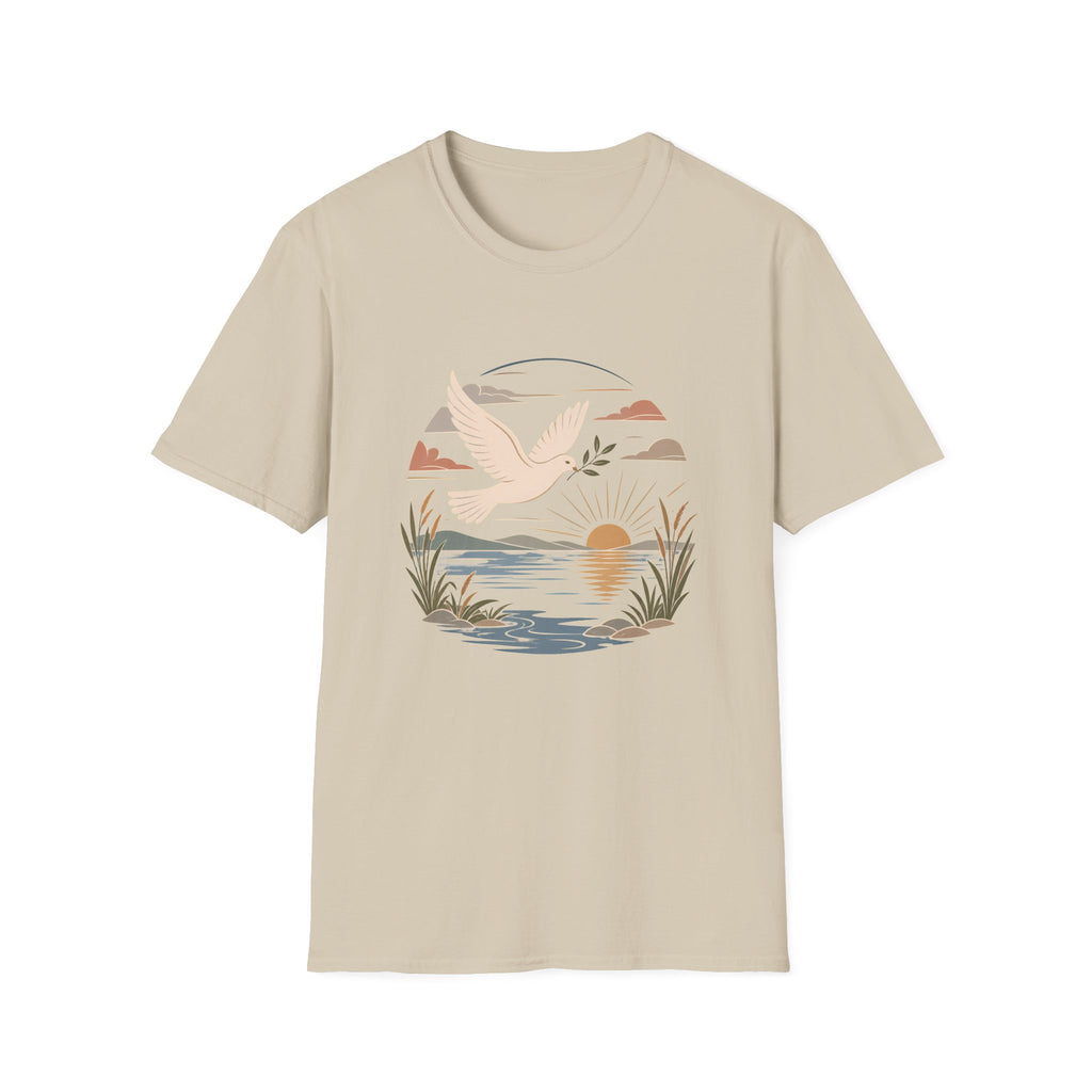 Dove Over Water T-Shirt