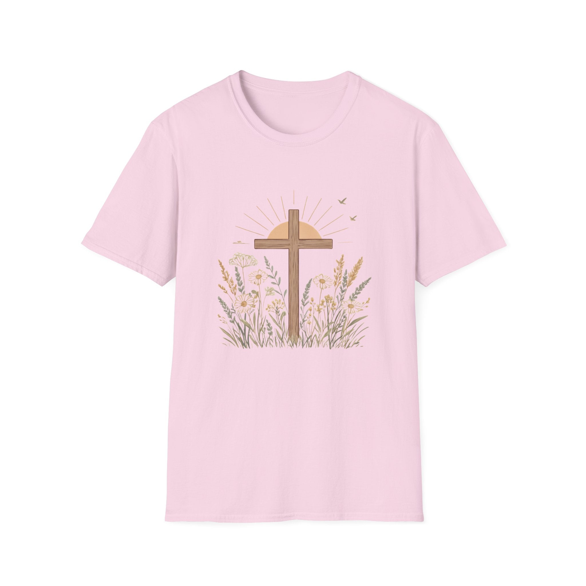 Cross and Wildflowers T-Shirt