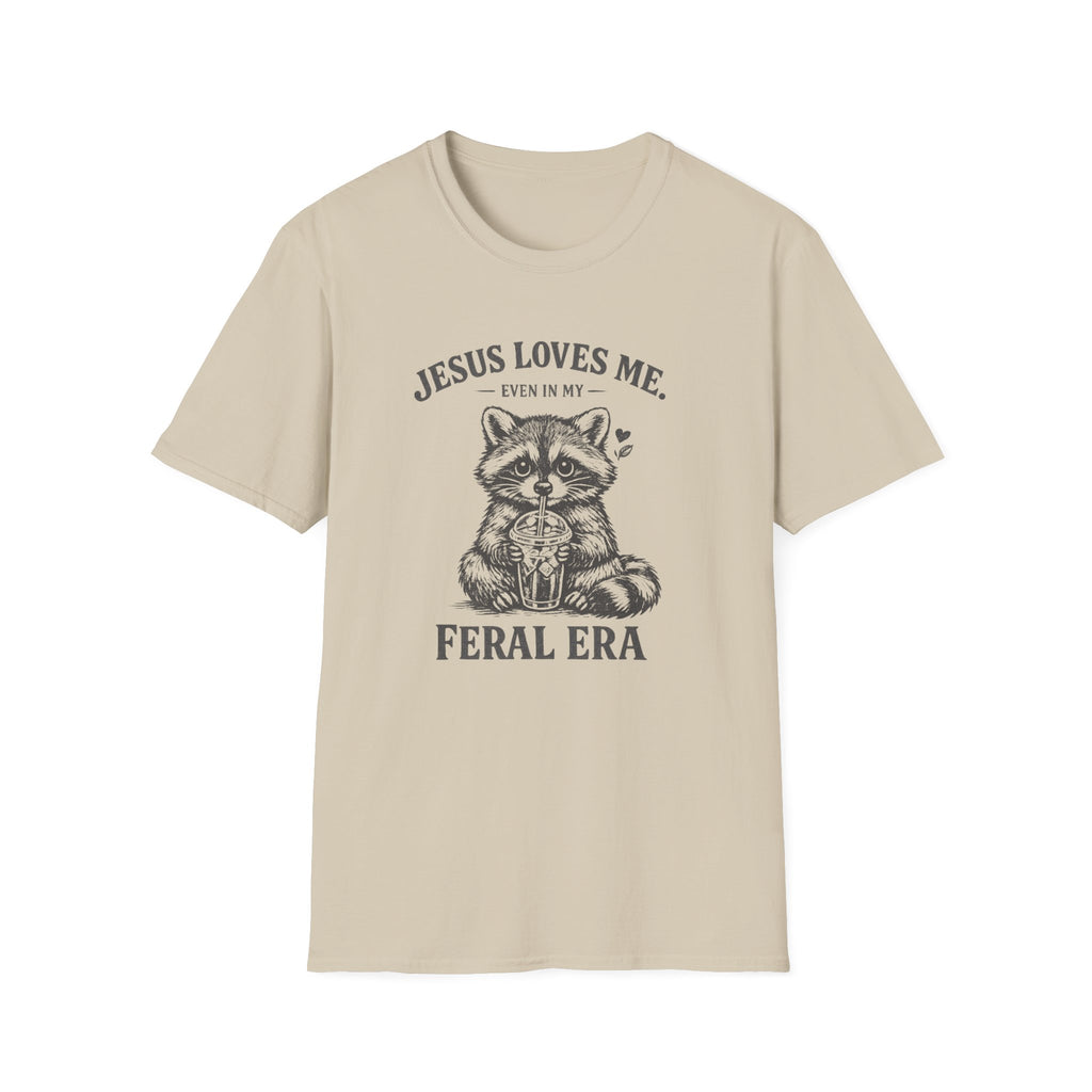 Jesus Loves Me Raccoon T-Shirt