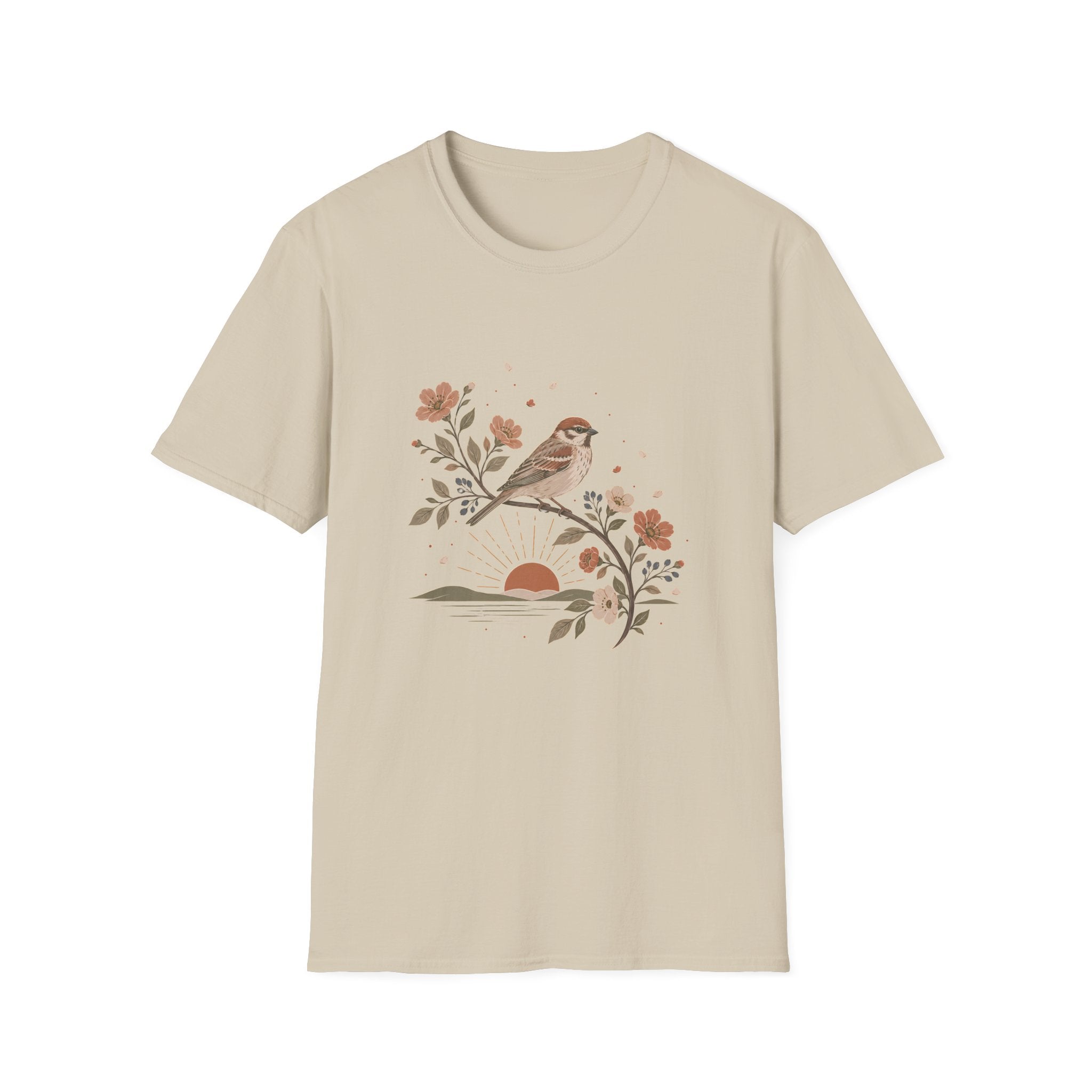 Sparrow on a Branch T-Shirt
