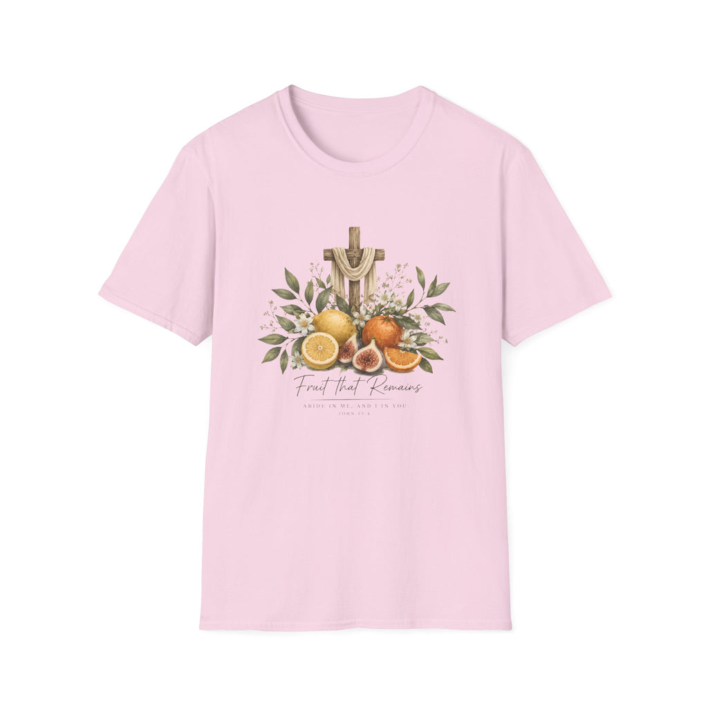 Fruit That Remains Cross with Citrus Floral T-Shirt