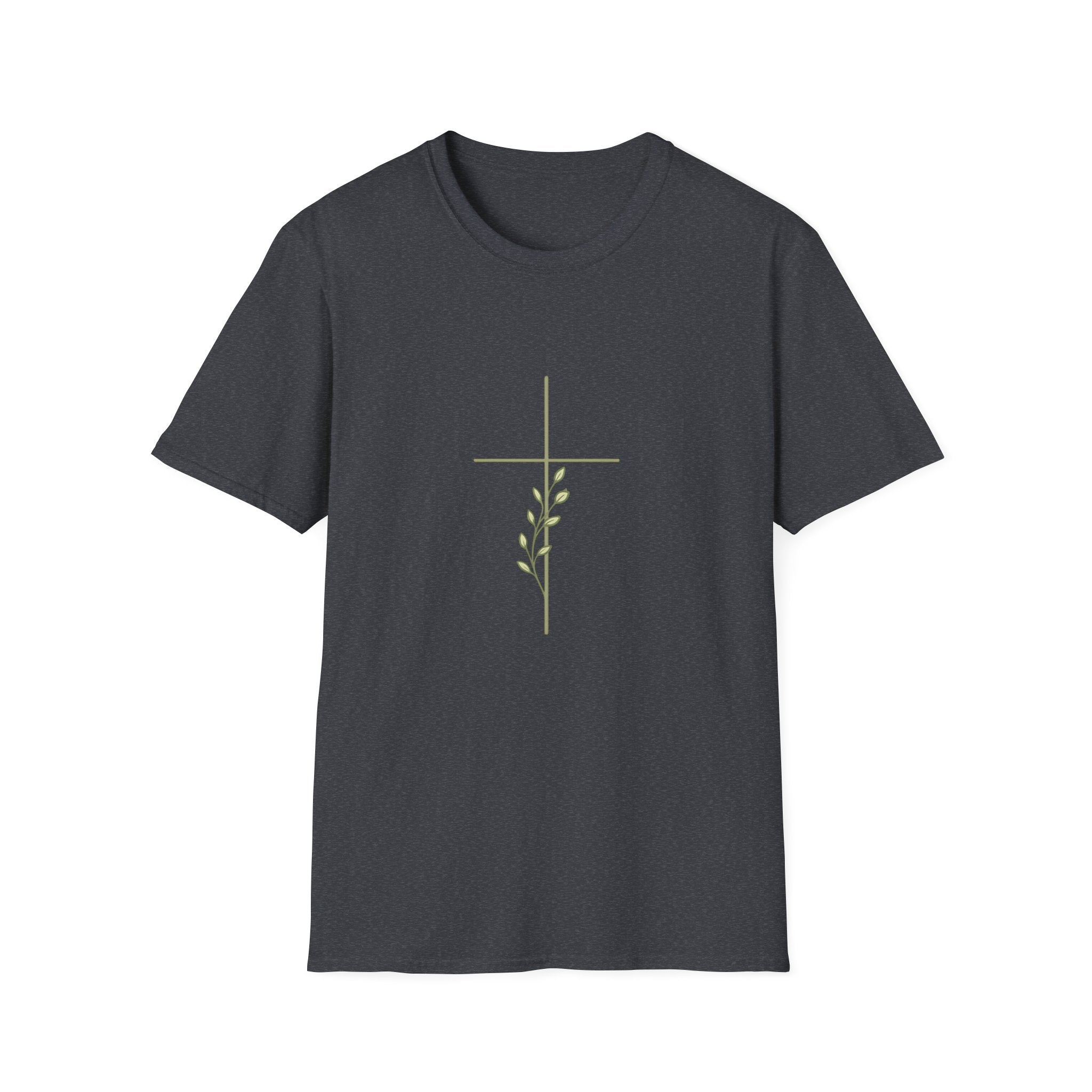 Floral Thin Cross T-Shirt