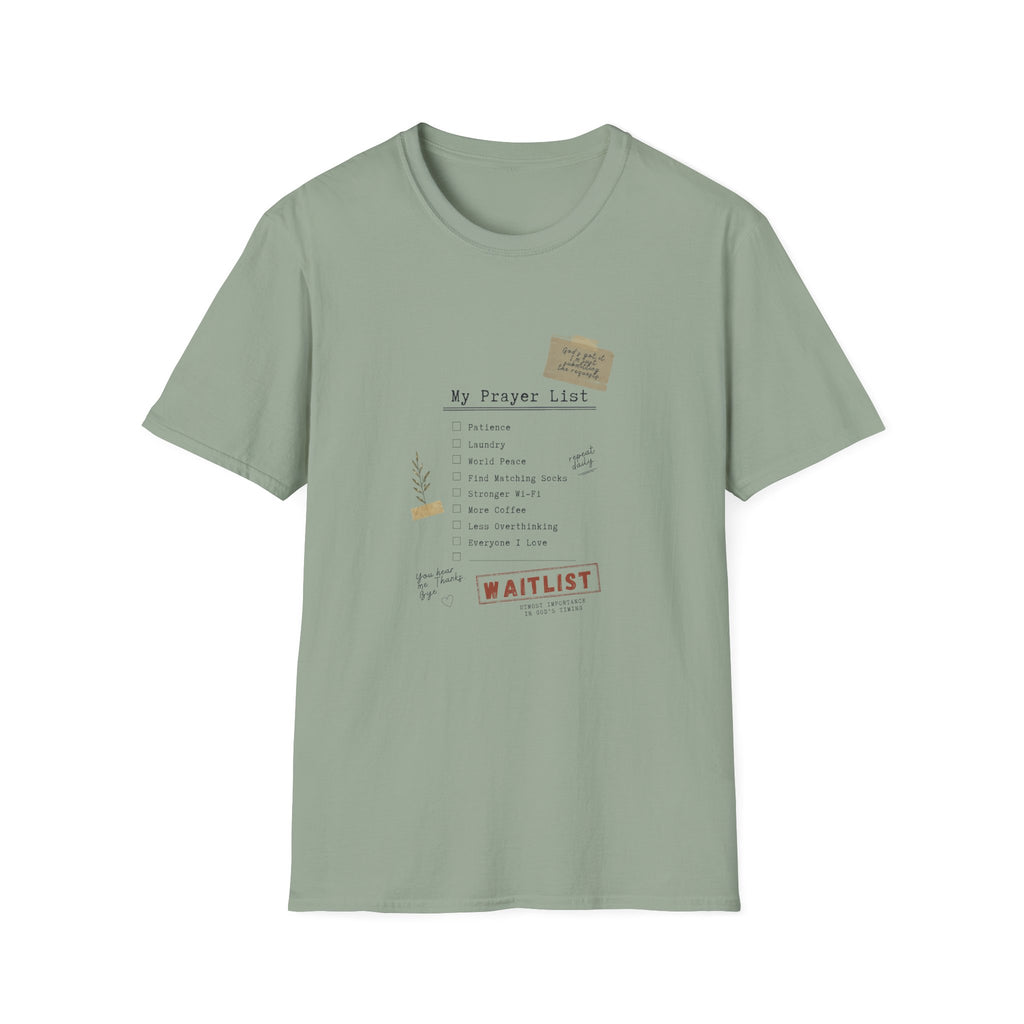 Prayer List T-Shirt