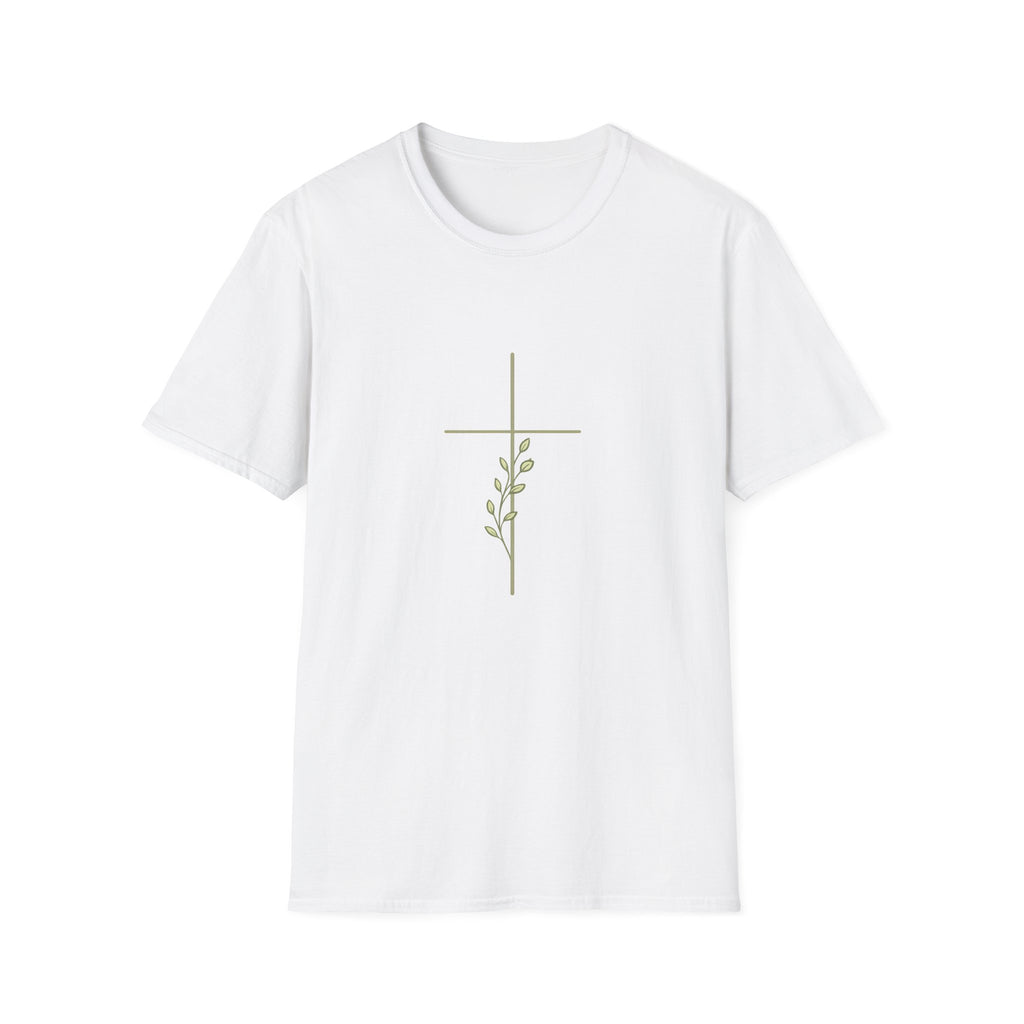 Floral Thin Cross T-Shirt