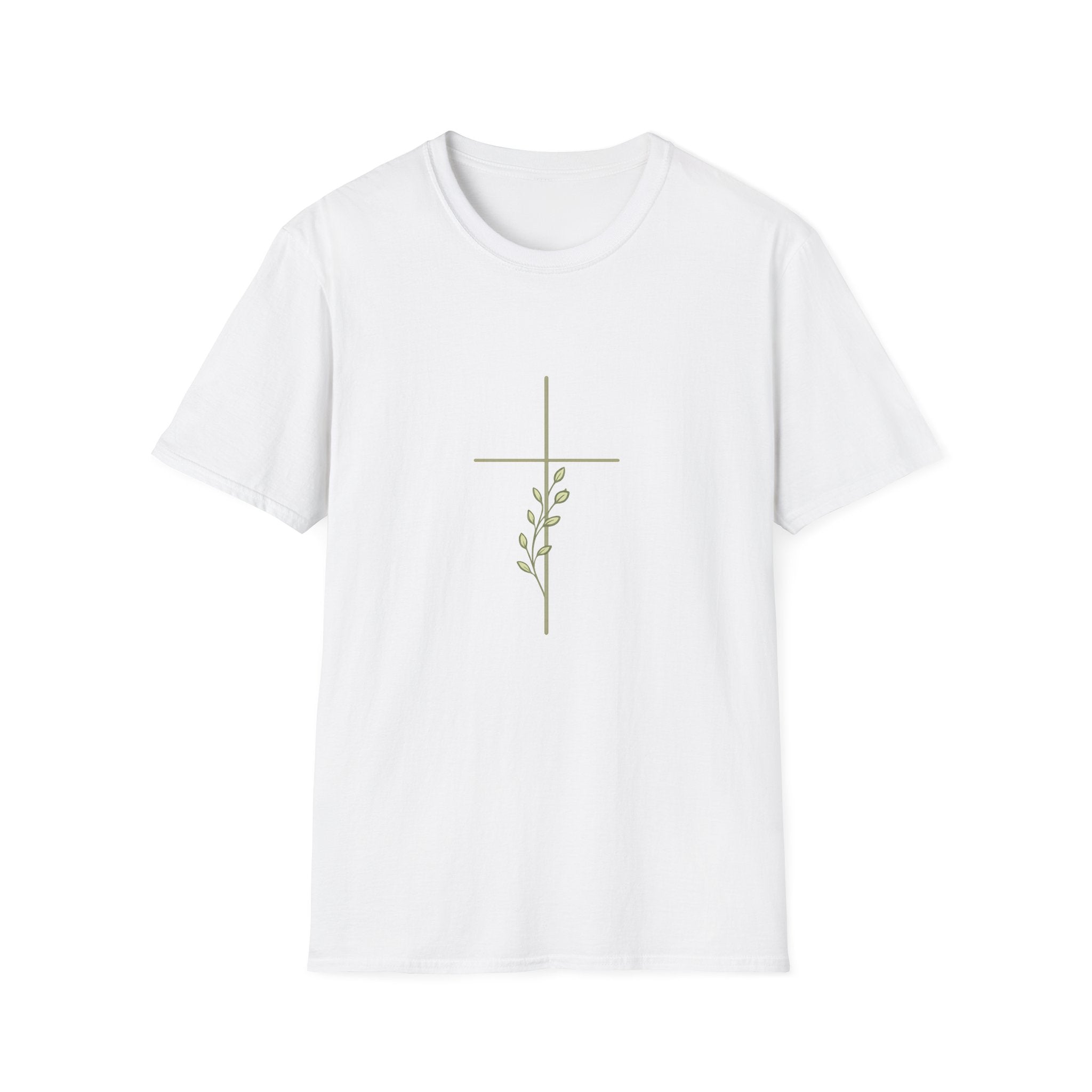 Floral Thin Cross T-Shirt