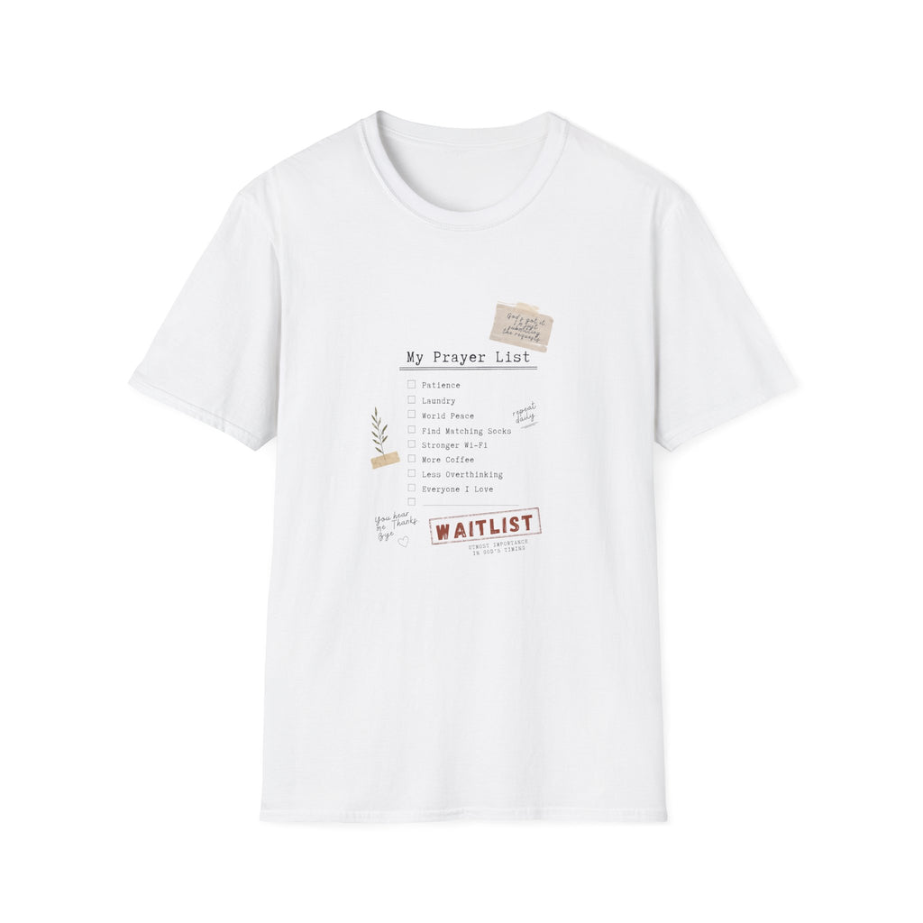Prayer List T-Shirt