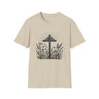 Christian Cross & Wildflowers T-Shirt