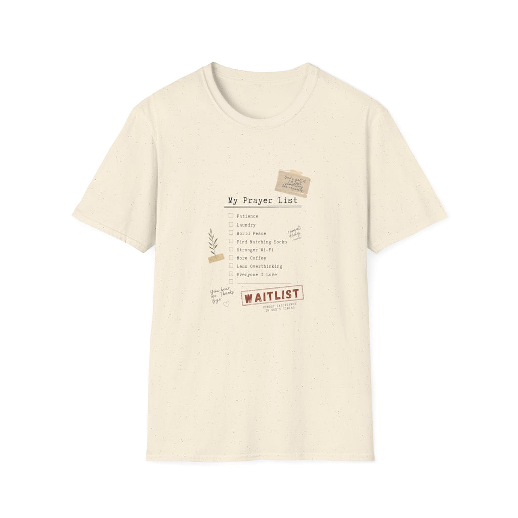 Prayer List T-Shirt