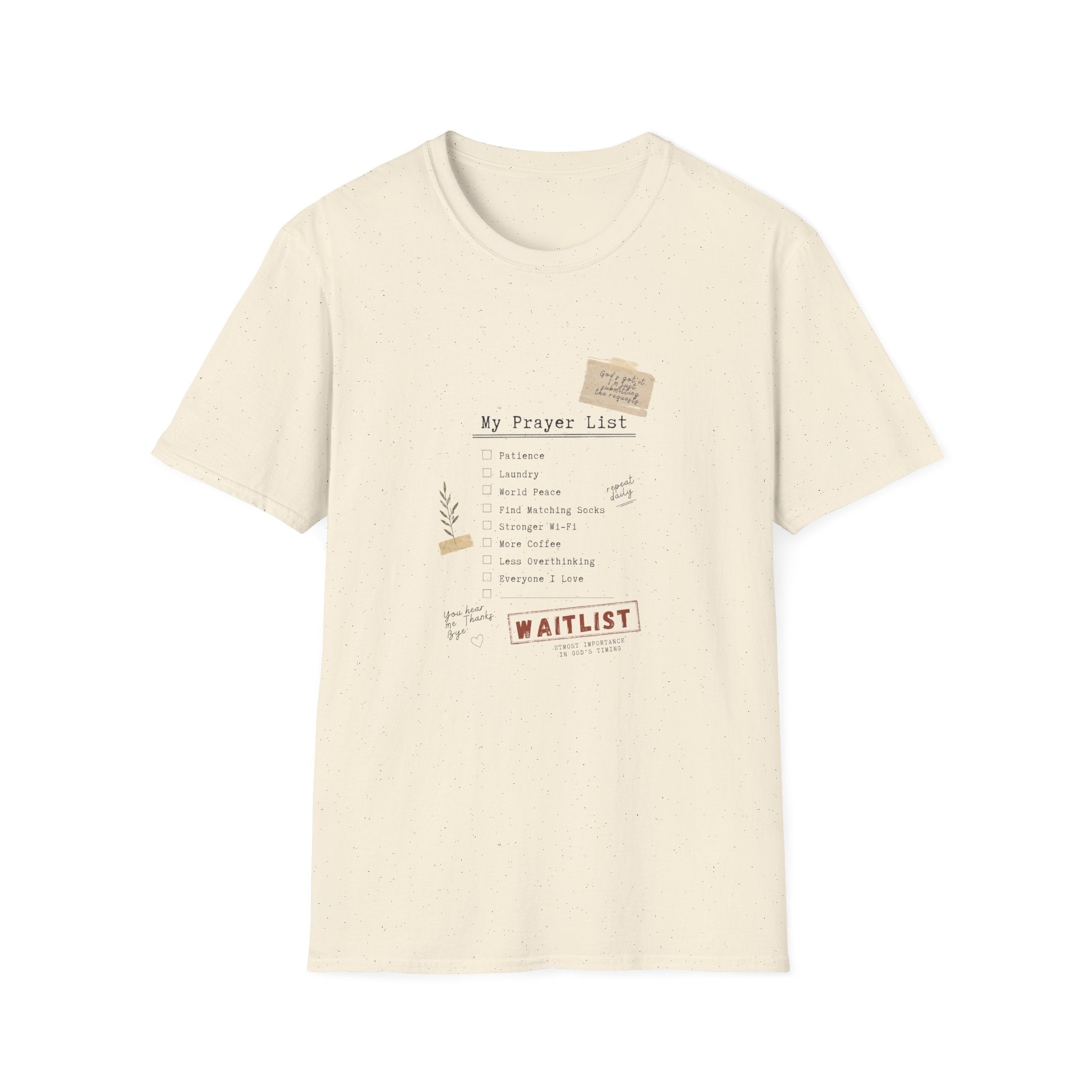 Prayer List T-Shirt