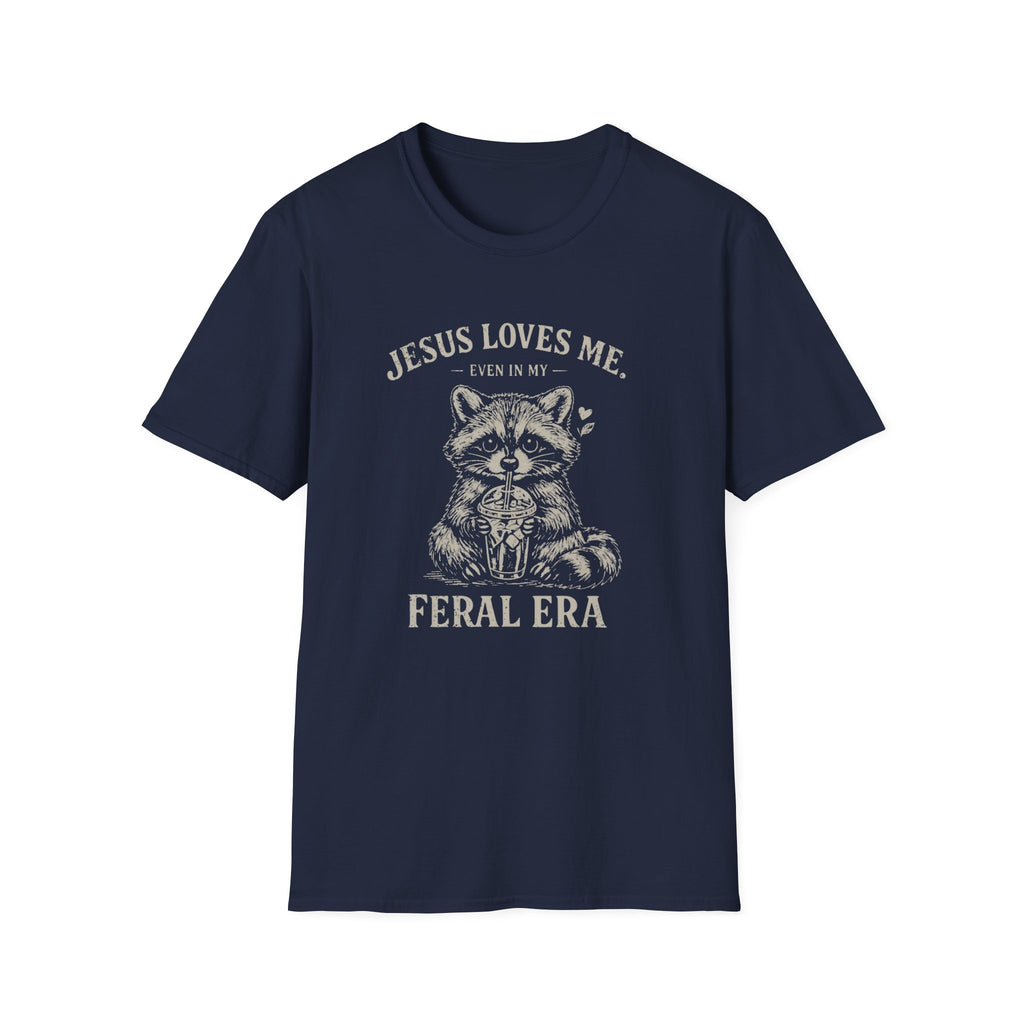Jesus Loves Me Raccoon T-Shirt