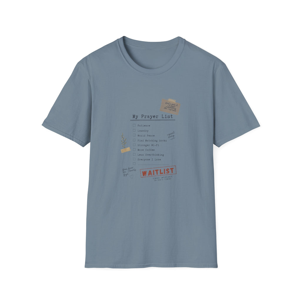 Prayer List T-Shirt