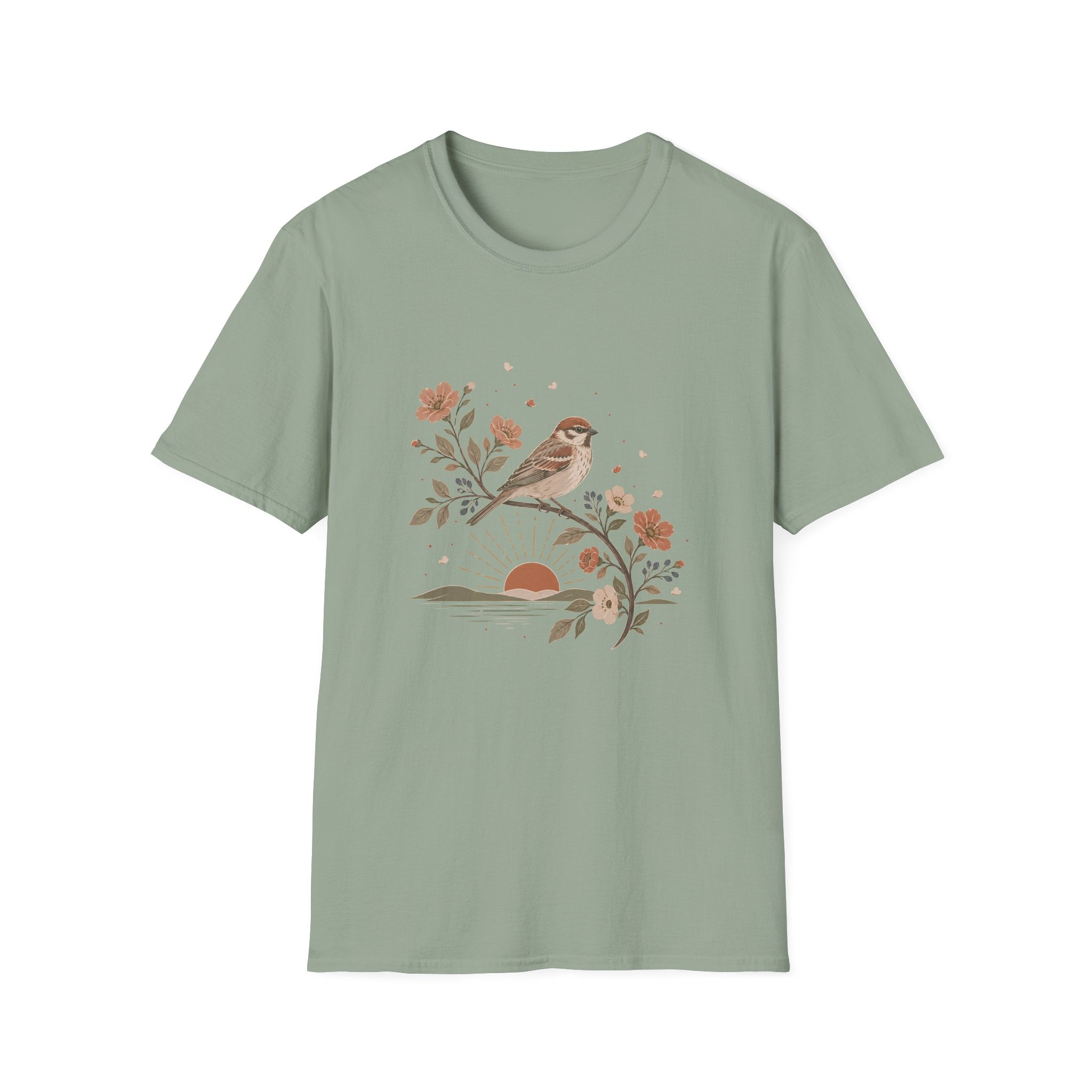 Sparrow on a Branch T-Shirt