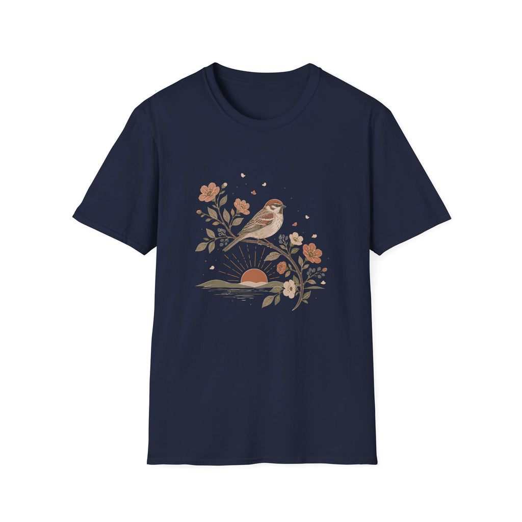 Sparrow on a Branch T-Shirt