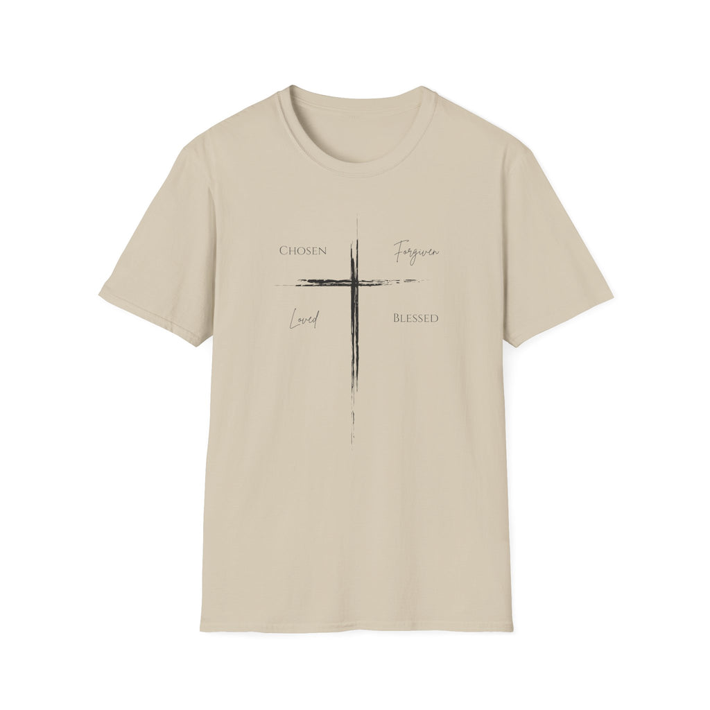 Christian Cross Graphic T-Shirt