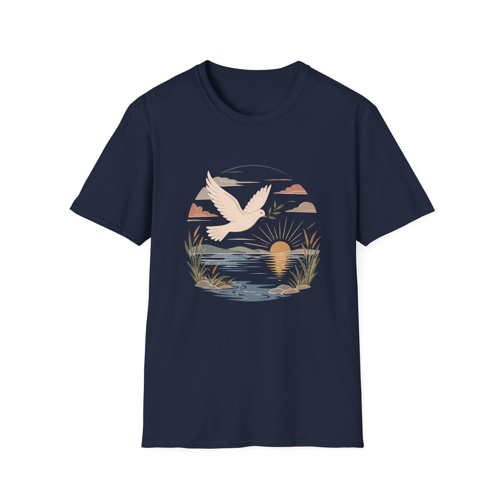 Dove Over Water T-Shirt