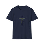 Floral Thin Cross T-Shirt