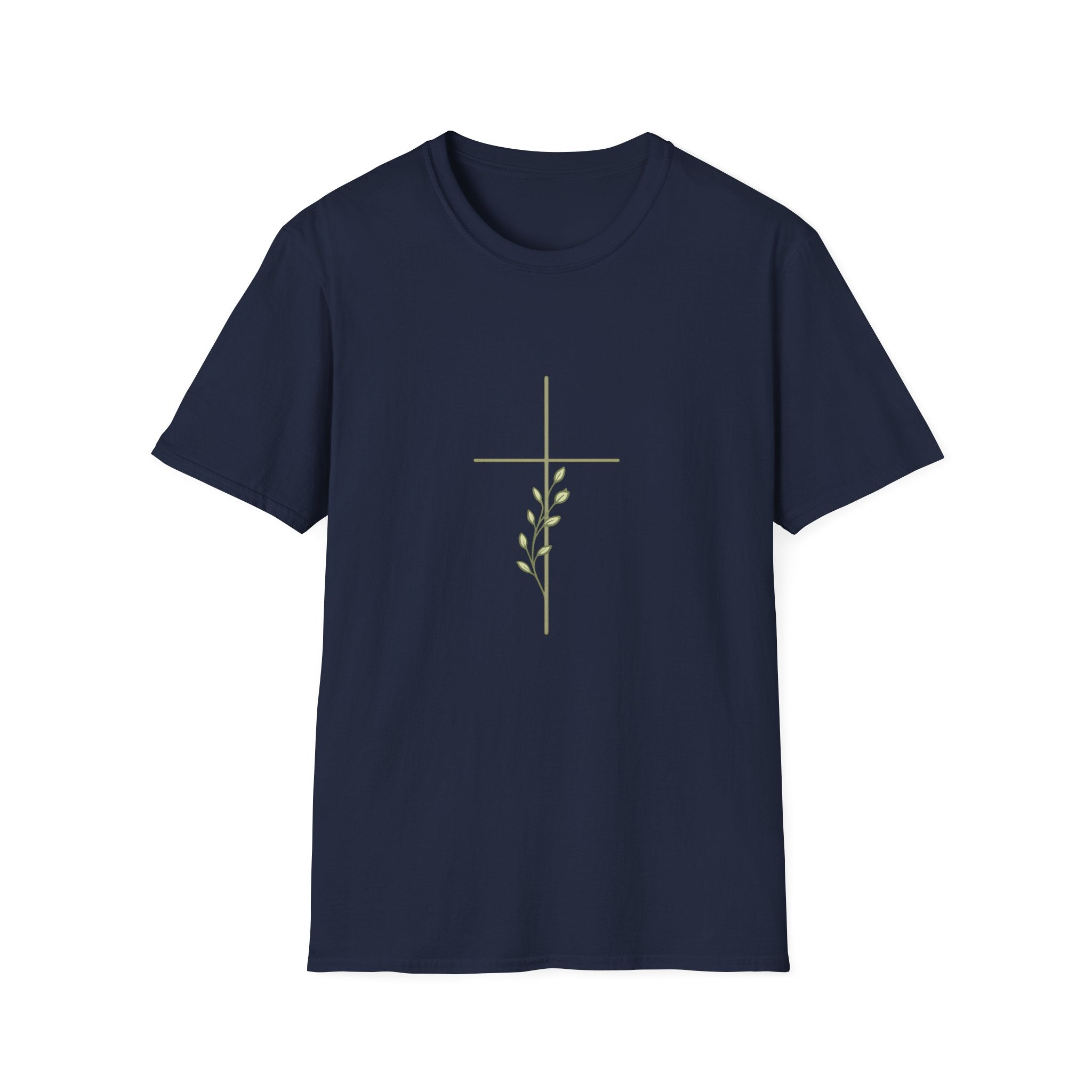 Floral Thin Cross T-Shirt
