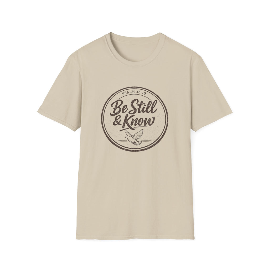 Be Still Badge T-Shirt