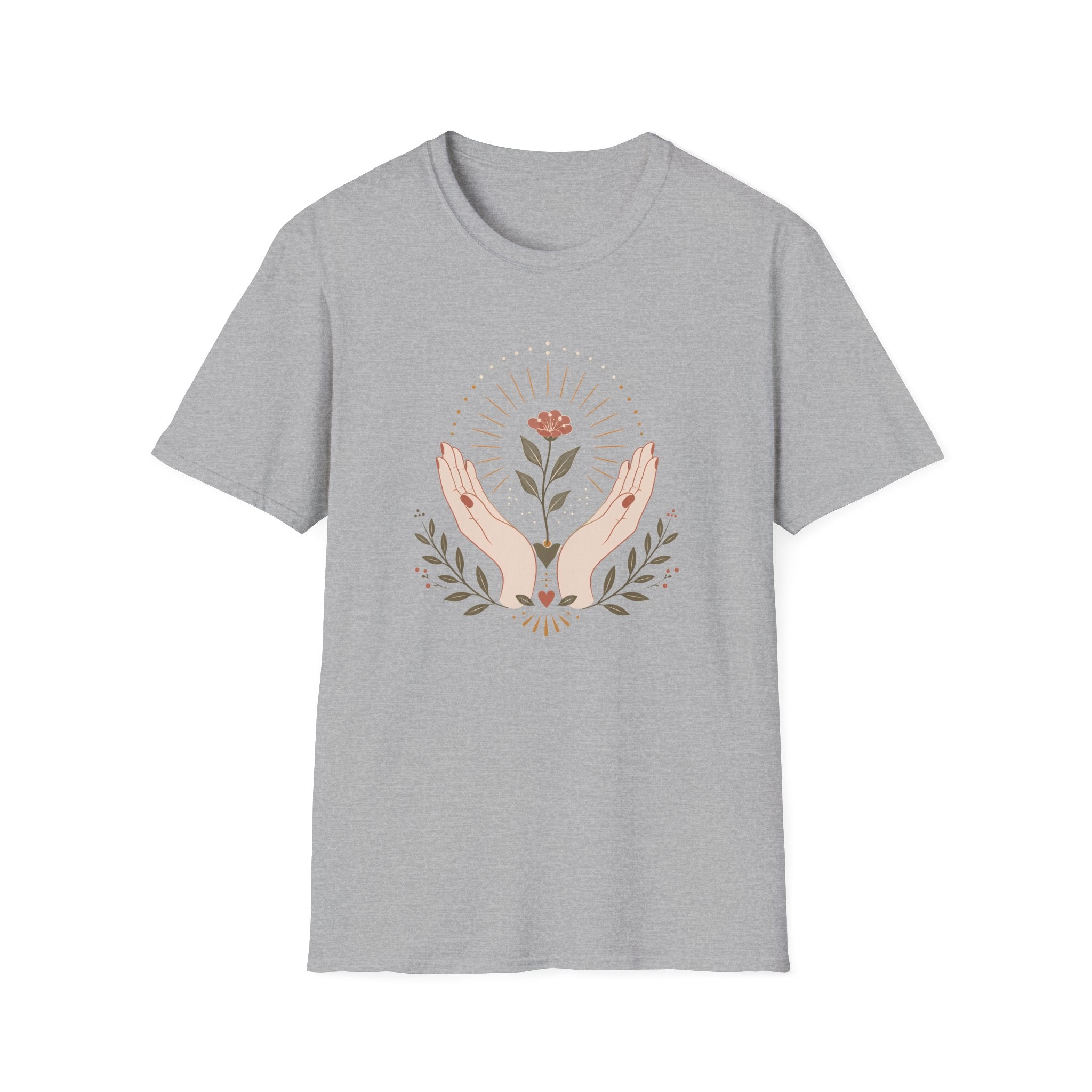 Open Hands Florals T-Shirt