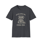 Jesus Loves Me Raccoon T-Shirt