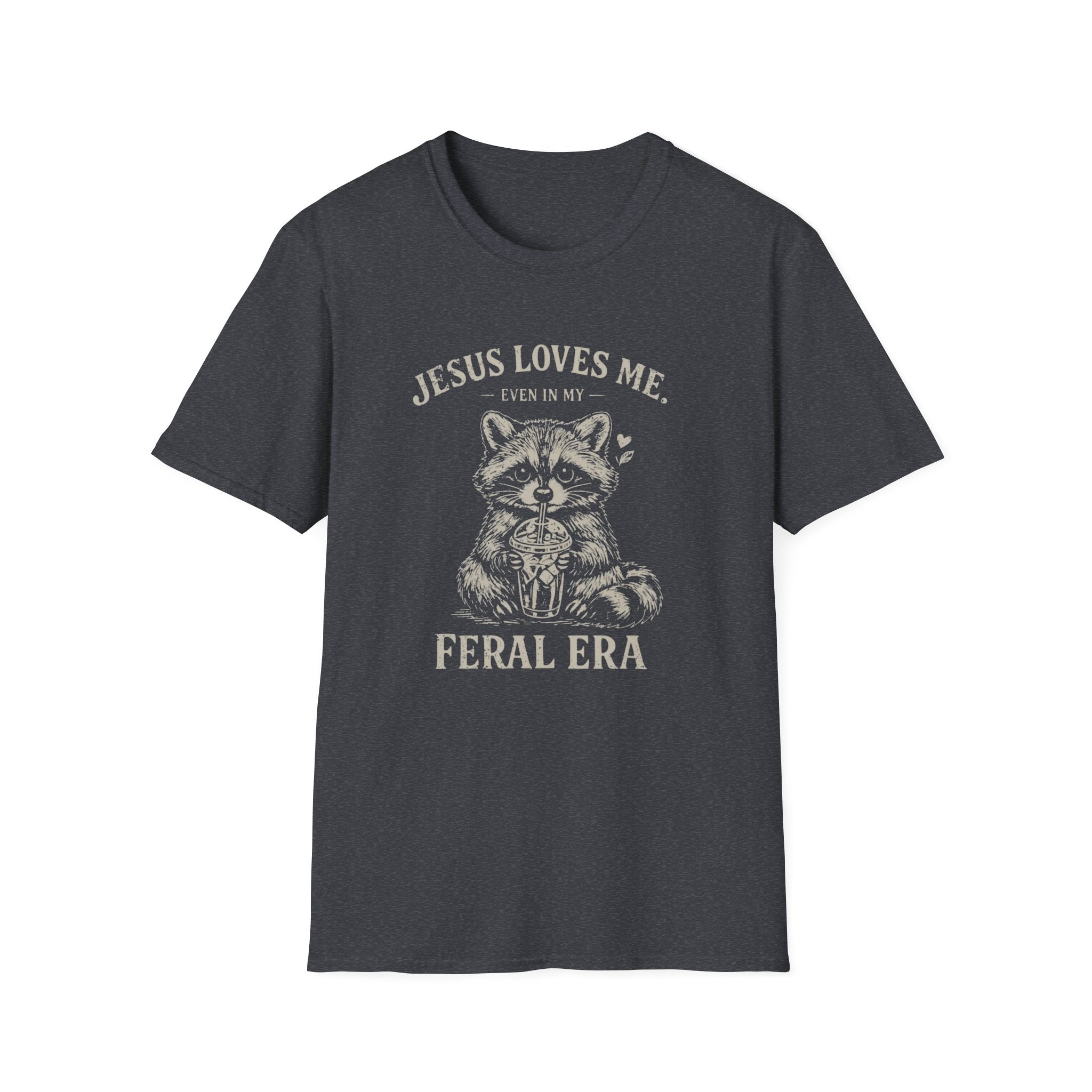 Jesus Loves Me Raccoon T-Shirt
