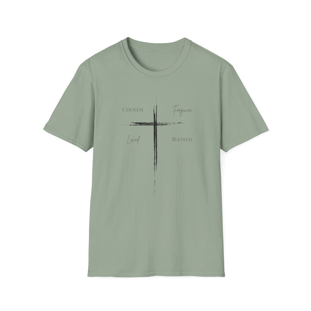 Christian Cross Graphic T-Shirt