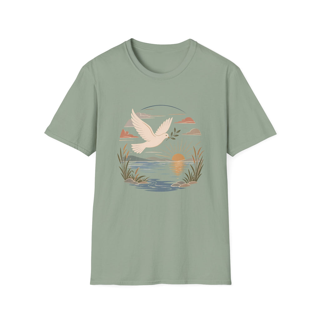 Dove Over Water T-Shirt