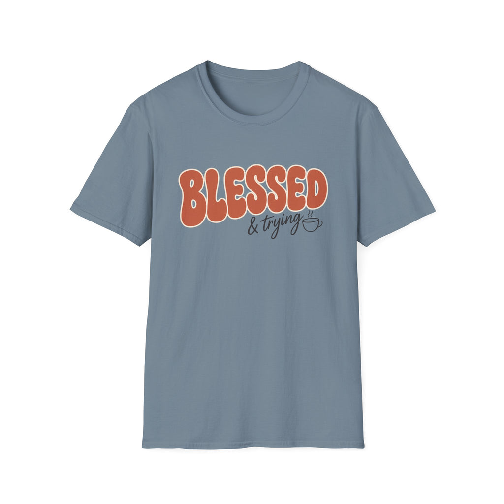 Blessed and Trying T-Shirt