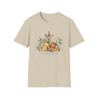 Fruit That Remains Cross with Citrus Floral T-Shirt