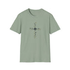Floral Cross T-Shirt