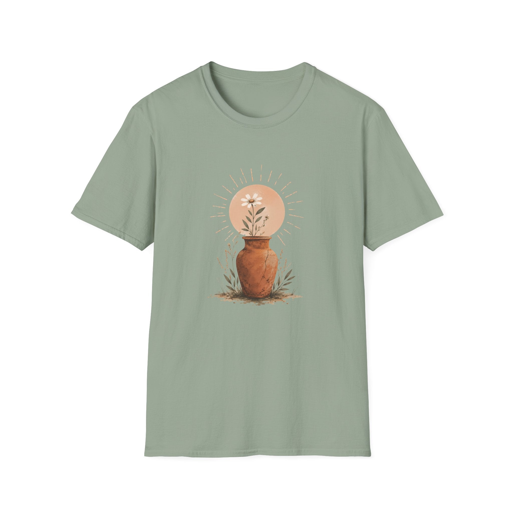 Wildflower in Clay Jar T-Shirt