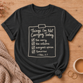 Not Carrying Today T-Shirt