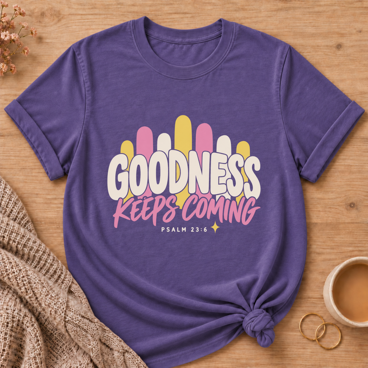 Goodness Keeps Coming T-Shirt