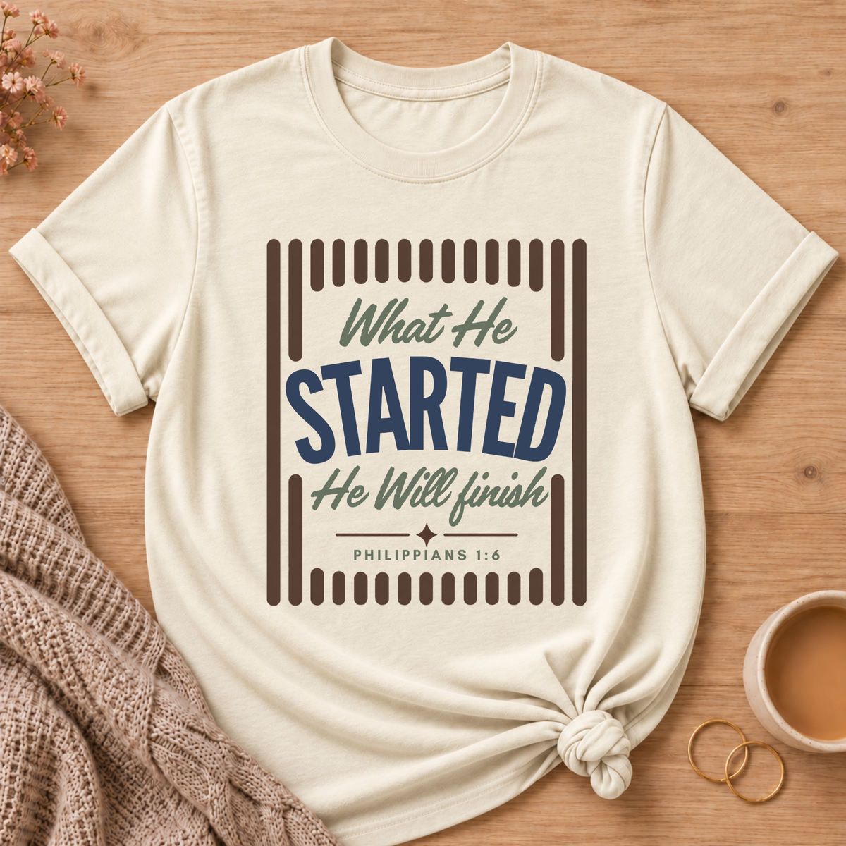 What He Started T-Shirt