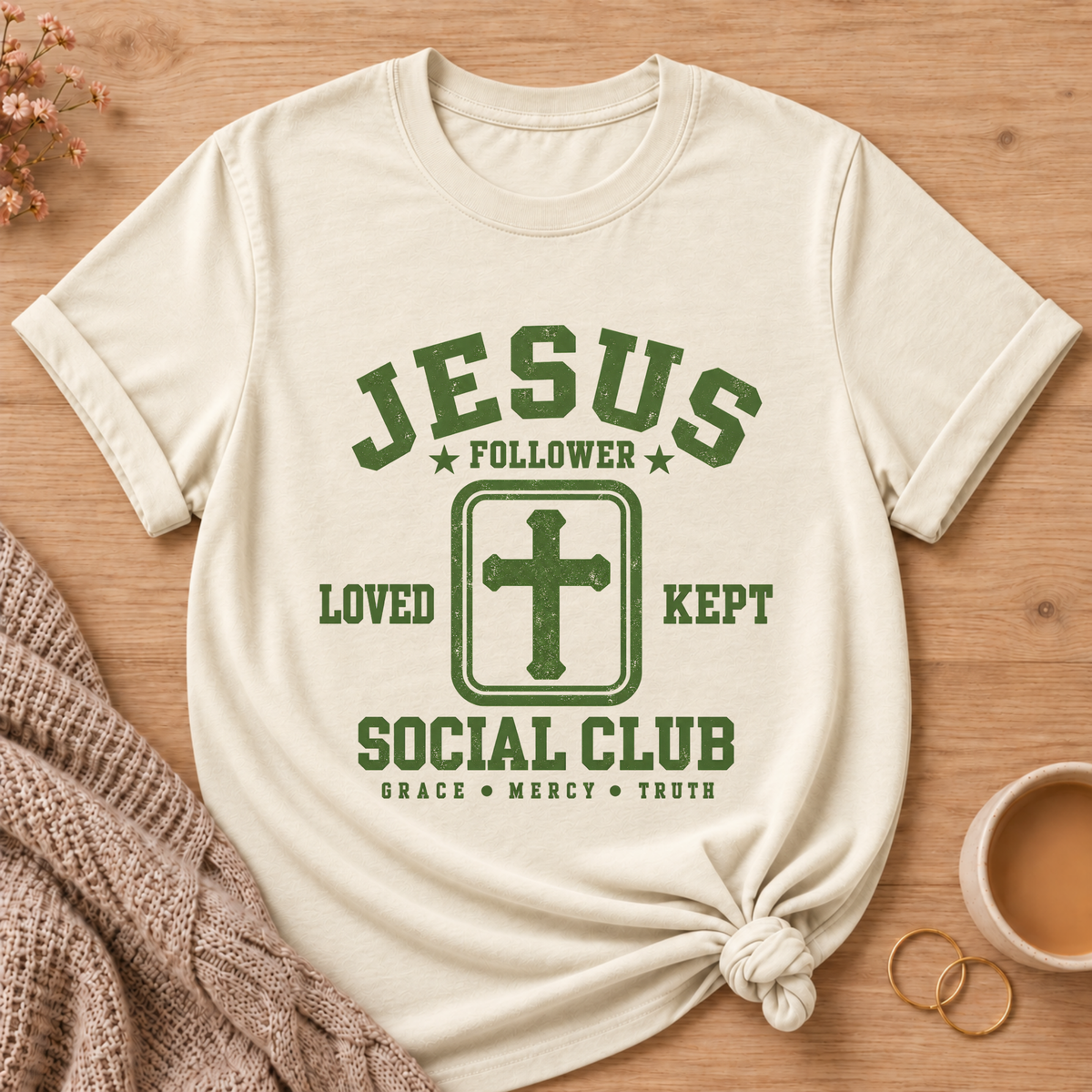 Jesus Social Club T-Shirt